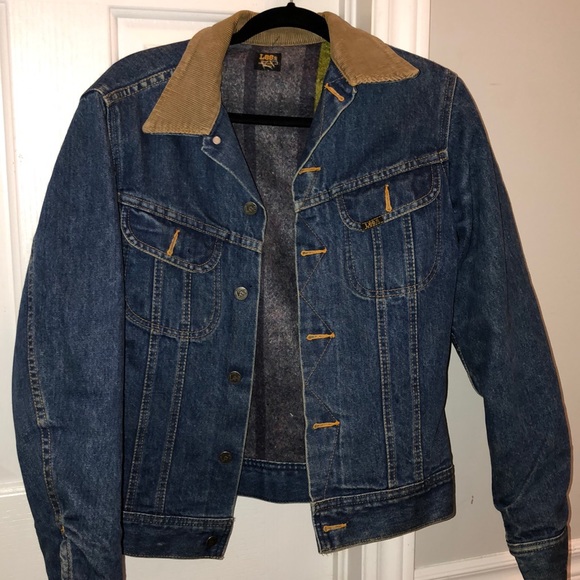 Lee Jackets & Blazers - vintage Lee lined denim jacket